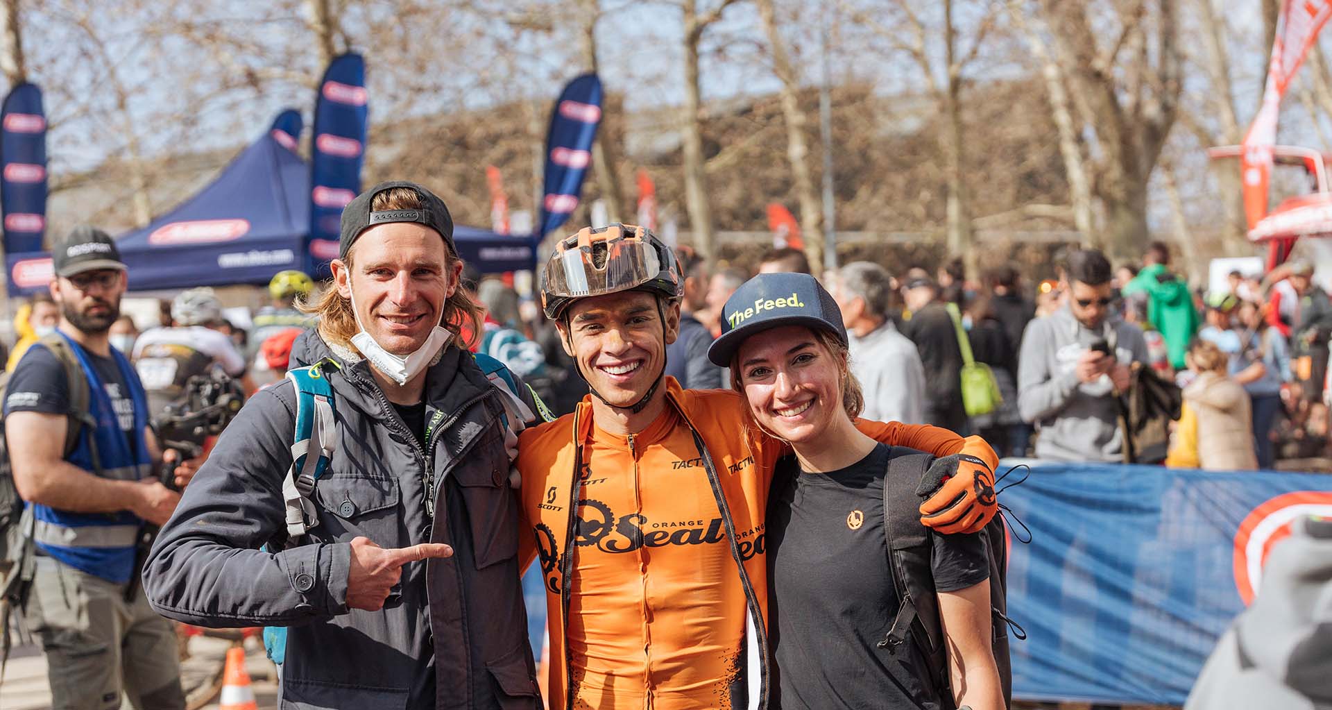 The Orange Seal Off-Road Team in action during the Massi Super Cup in Banyoles