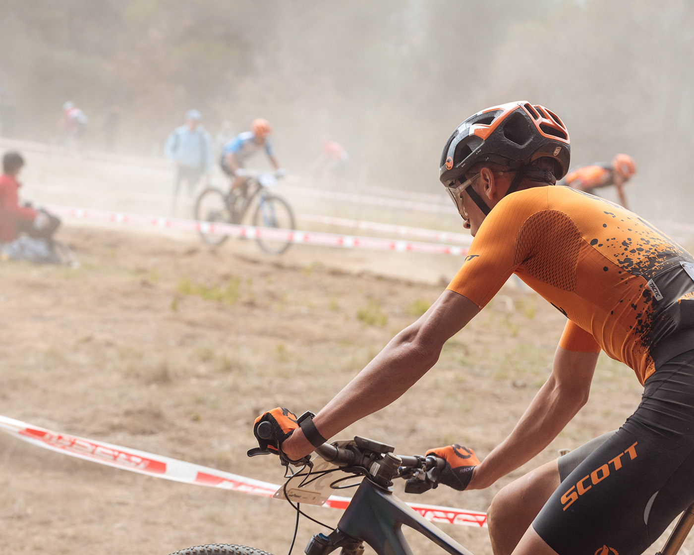 The Orange Seal Off-Road Team in action during the Massi Super Cup in Banyoles