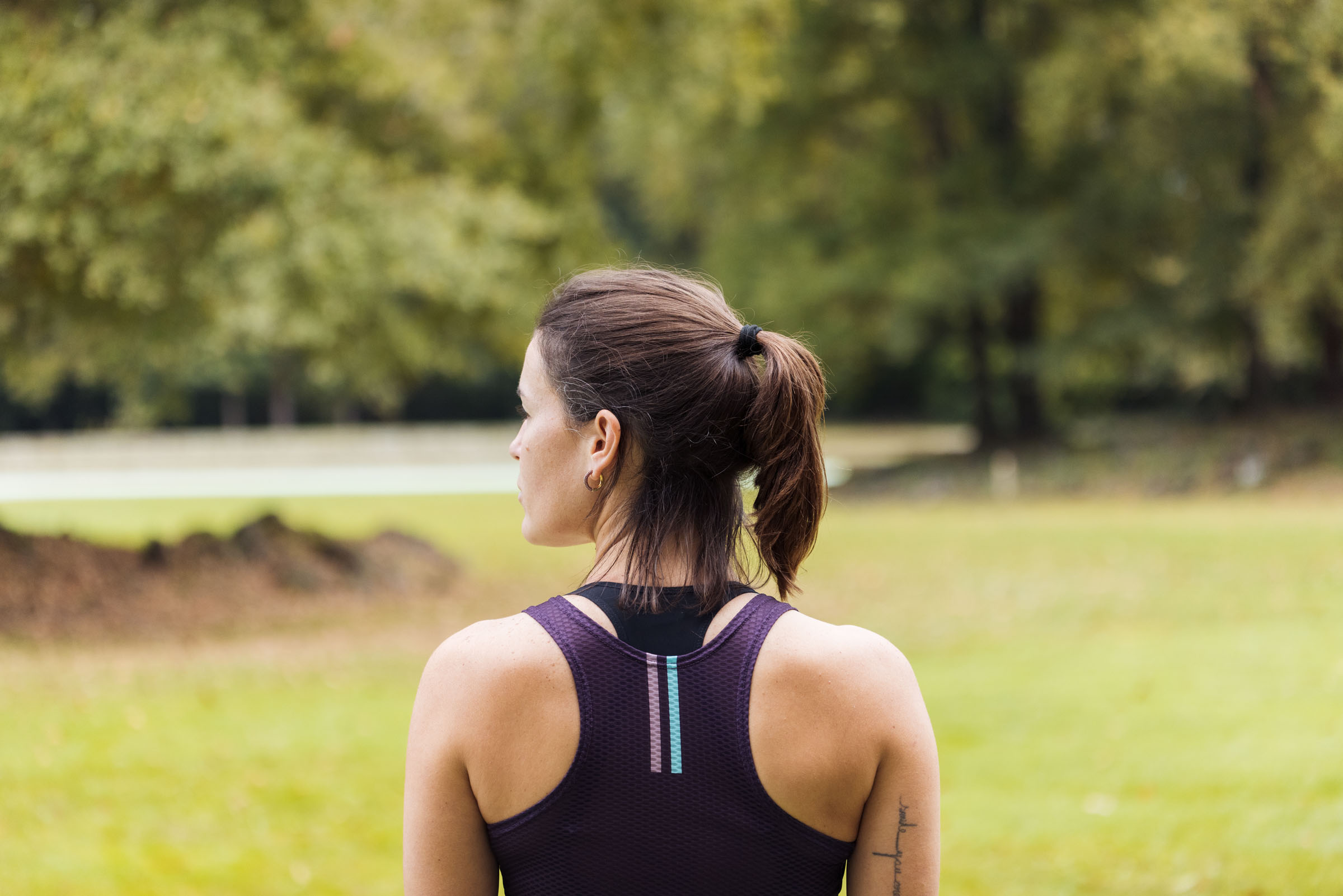 Camiseta sport rejilla de mujer