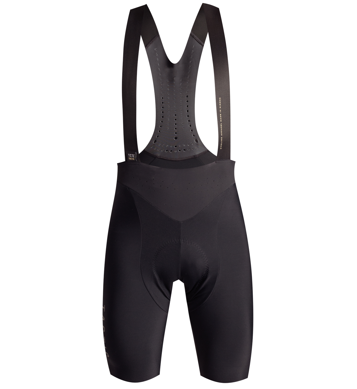 Men& 39;s Thermal Bib Shorts Black - TACTIC SPORT