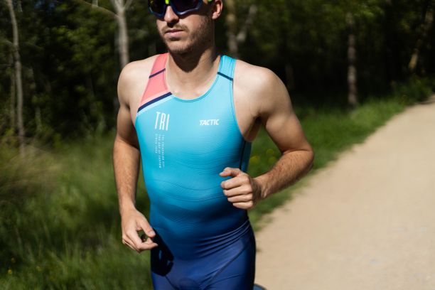 Mono sense Mànigues Triatló amb Cremallera Esquena Home