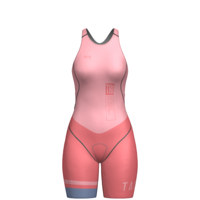 Mono sin Mangas Triatlón con Espalda Abierta Mujer