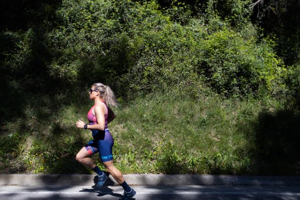 Mono sin Mangas Triatlón con Espalda Abierta Mujer