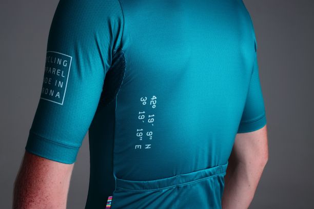 HARD DAY JERSEY GIRONA BLUE-GREEN