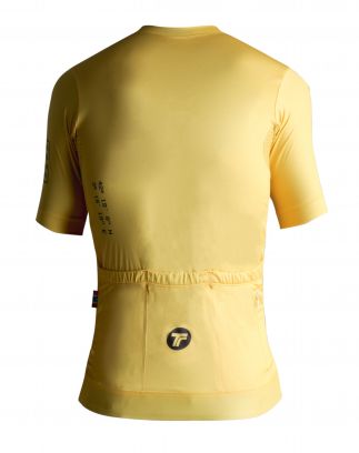 WOMAN HARD DAY MAILLOT GIRONA JAUNE