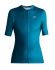 WOMAN HARD DAY JERSEY GIRONA BLUE-GREEN