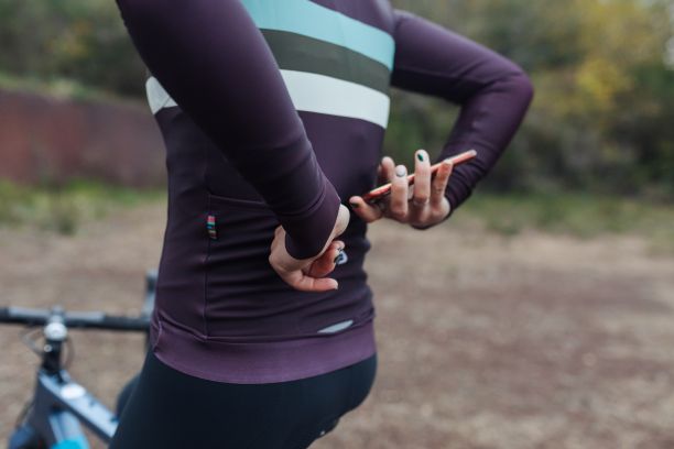 LONG SLEEVE JERSEY HARD DAY HQ MAN - BURGUNDY