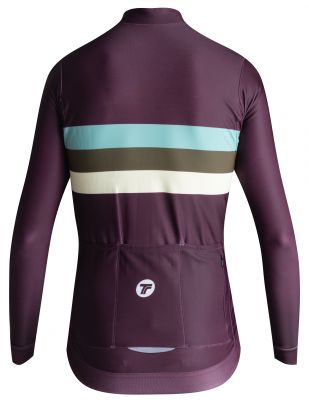 LONG SLEEVE JERSEY HARD DAY HQ MAN - BURGUNDY