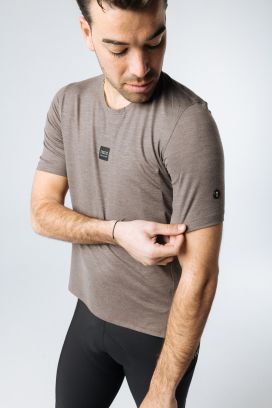  T-Shirt Merino Nomad Brown