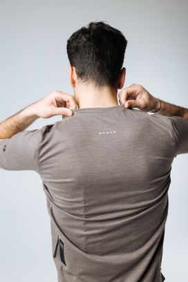  T-Shirt Merino Nomad Brown