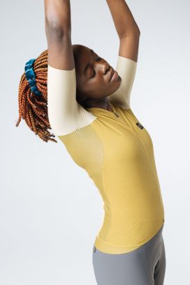  Maillot Manches Courtes Signature Ochre