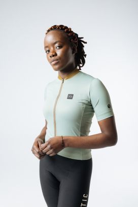 Maillot Manga Corta Origin Mujer Olive
