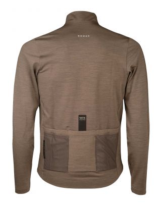 Men's Nomad Merino Long Sleeve Jersey Brown