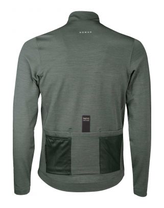 Men's Nomad Merino Long Sleeve Jersey Green