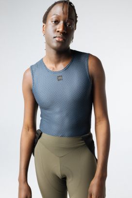 Camiseta Interior sin Mangas Blue