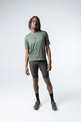 Camiseta Merino Nomad Green
