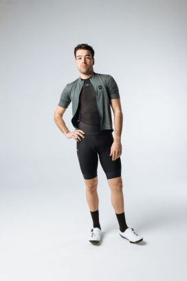  Maillot Manches Courtes Mérinos Nomad Green