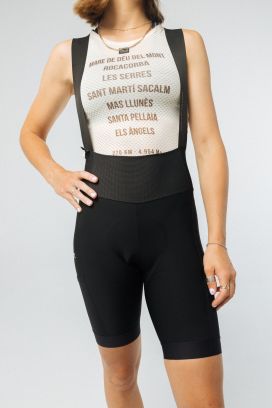 Women's Nomad Cargo Bib Shorts Black