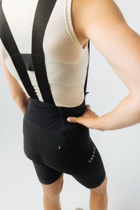 Women's Nomad Cargo Bib Shorts Black